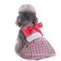 Luxury Cute Polka Dot Ribbon Cozy Dog Sundress